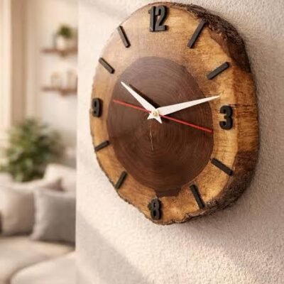 Wood Clock 12/12  18mm